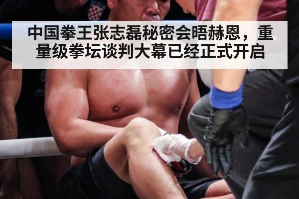 中国拳王张志磊秘密会晤赫恩，重量级拳坛谈判大幕已经正式开启